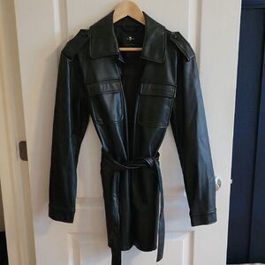 7 For All Mankind Faux Leather Jacket